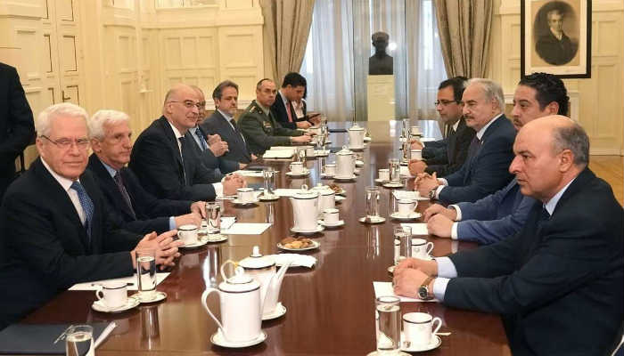 Dışişleri Bakanı Dendias: Gerekirse Libya'yı askeri güçle desteklemeye hazırız